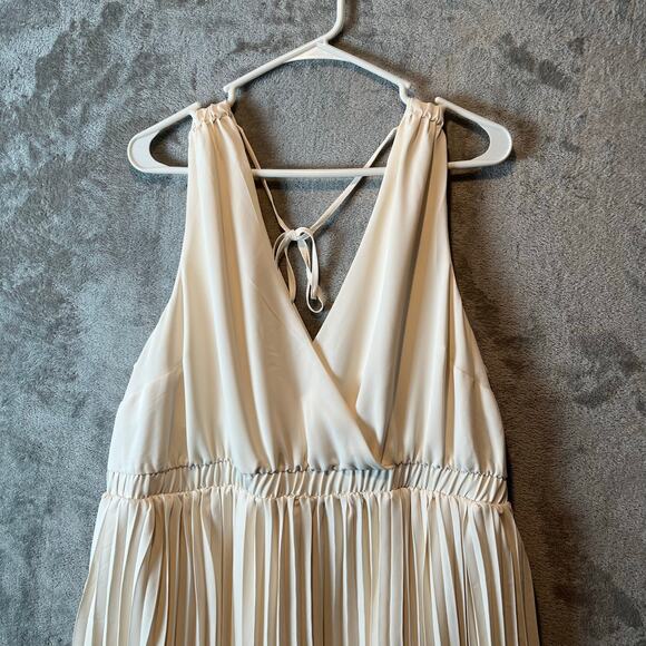 Torrid Marilyn Monroe Midi Surplice Tie Back Dress V-Neck No Sleeves Size 1X New - Picture 6 of 6